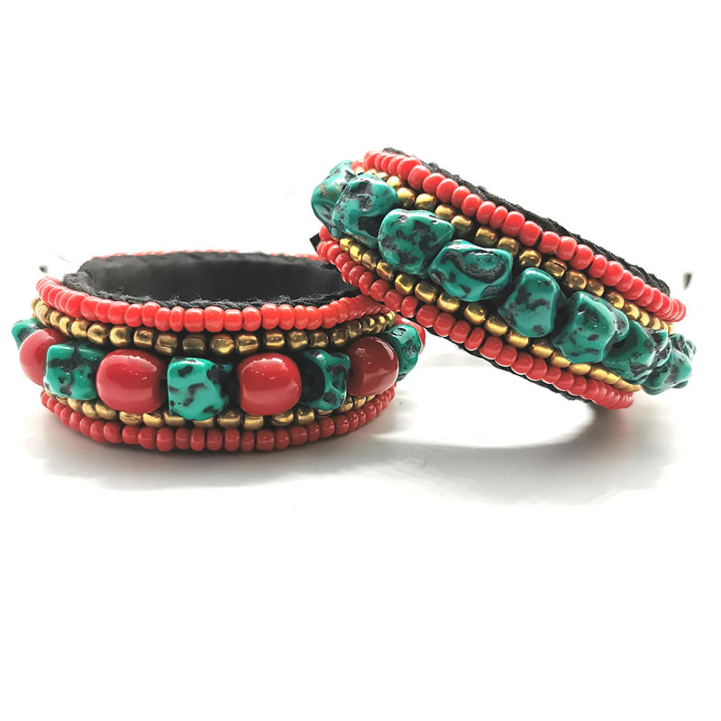 Ethnic Fashion Com - Pulseiras Étnicas Tibetanas Feitas à Mão
