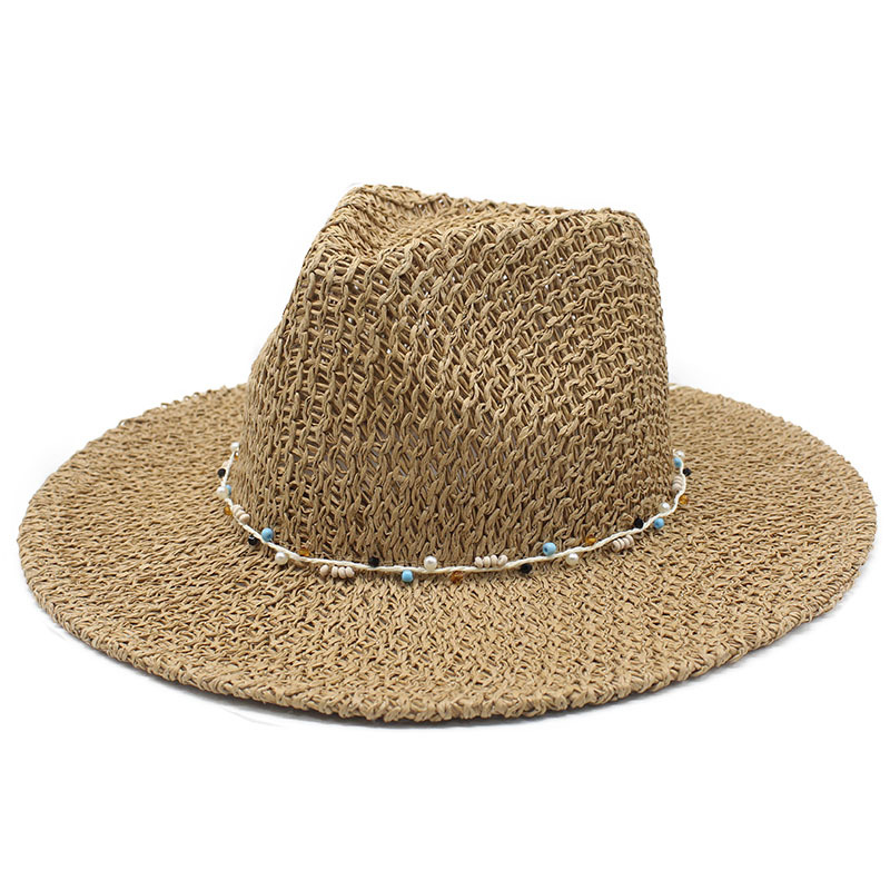 Go Ethnic Fashion - Chapéu de sol feminino de aba