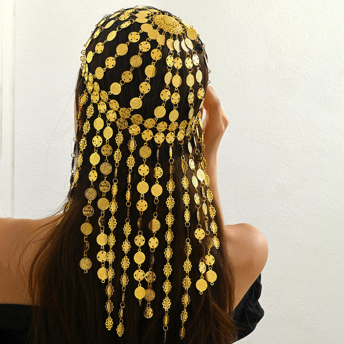 Ethnic Fashion Co In - Boêmio étnico liga borla boné de