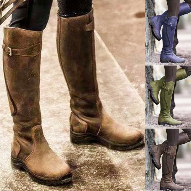 Winter Ethnic Fashion For Women - Mulheres inverno moda couro botas de