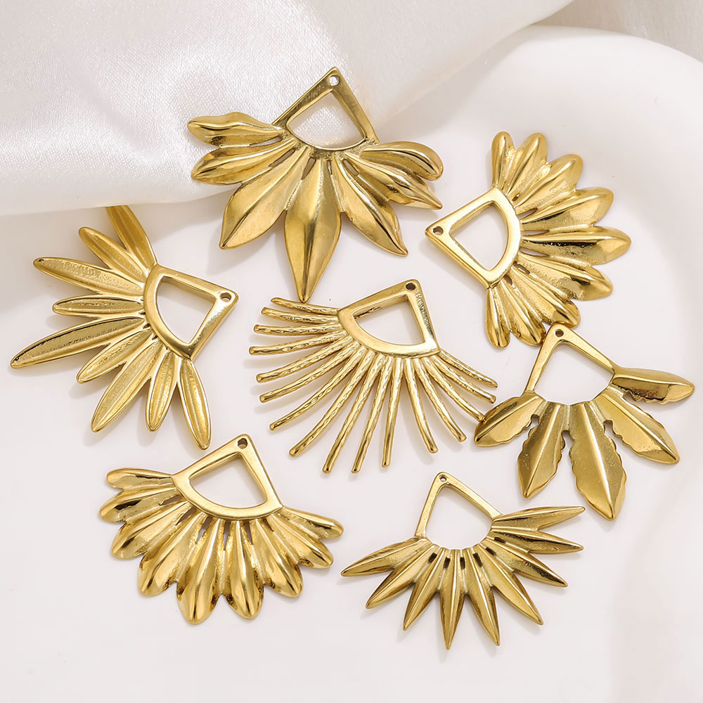 Ethnic Fashion Jewellery - 2 pçs de aço inoxidável em