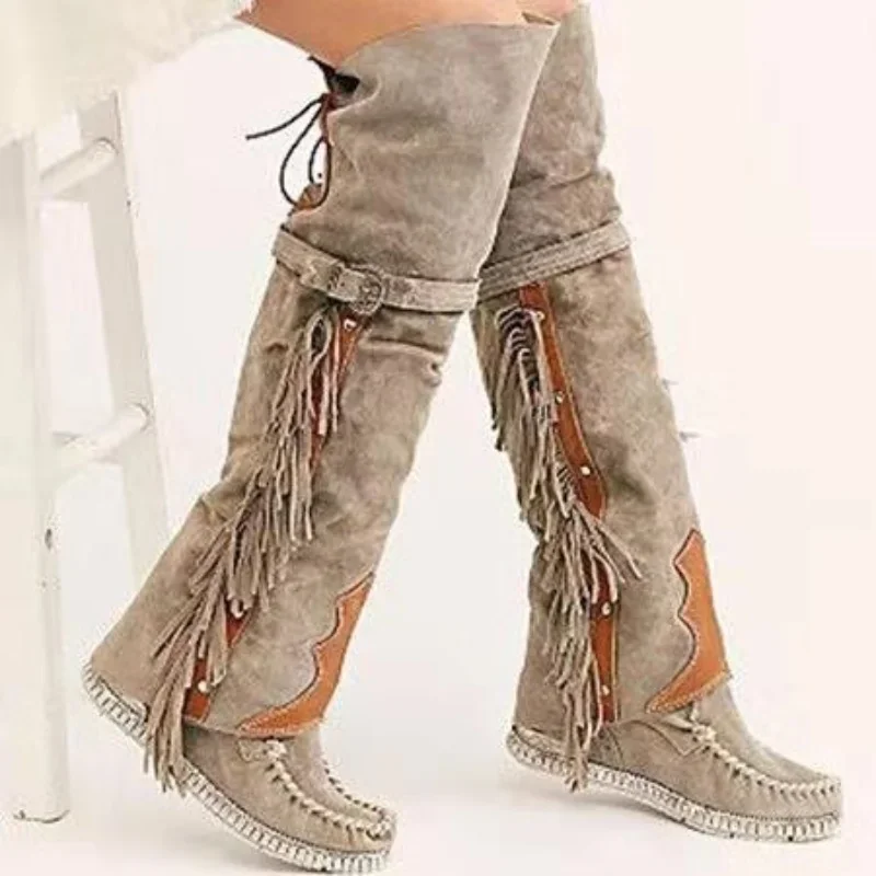 Ethnic Fashion For Women - Moda bohemia na altura do joelho