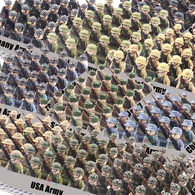 Ethnic Fashion World - Blocos de montar militares da Segunda