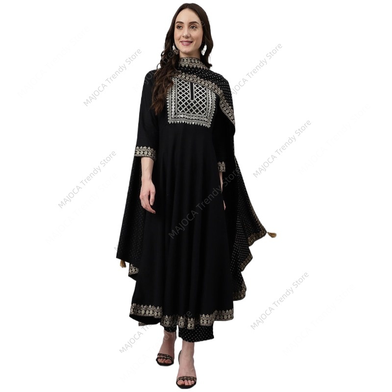 Salwar Kameez Set - Conjunto de Kurta e Calça em