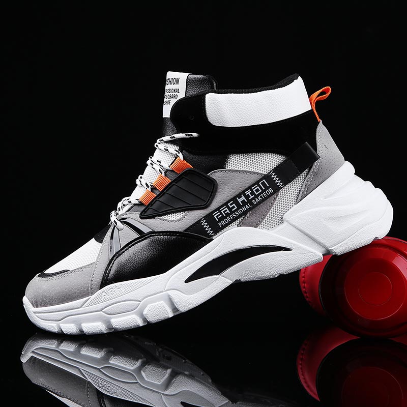 Go Ethnic Fashion - Hightop-Sapatilhas Esportivas Masculinas, Sapatilhas de Cima