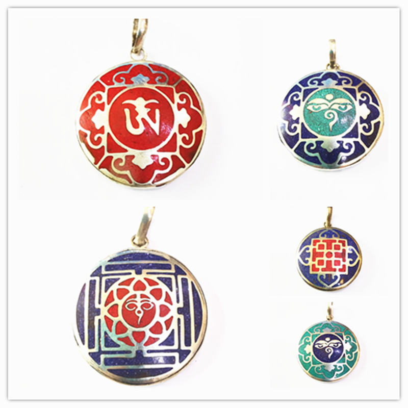 Ethnic Fashion Com - Pingentes de amuleto de mandala de