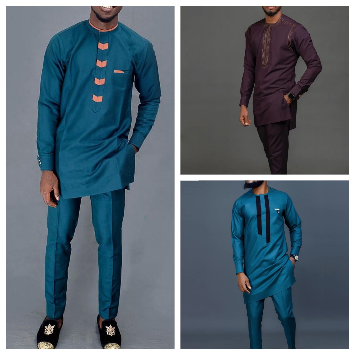 Dashiki Shirt Men - Trajes completos tradicionais africanos para homens,