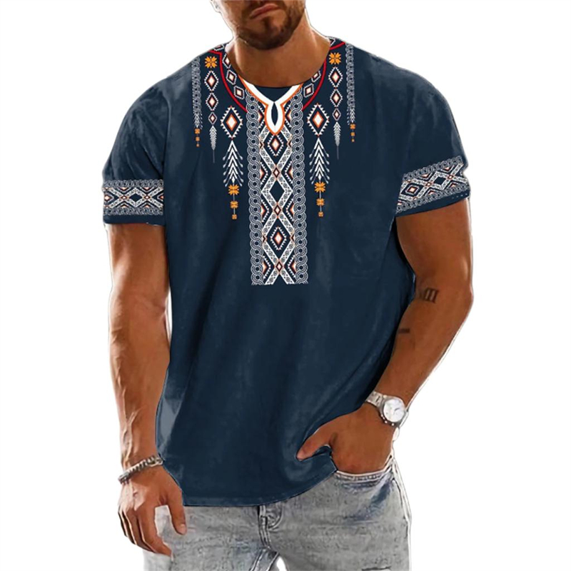 Ethnic Fashion Trends 2025 - Tendência 2025 vintage étnico gráfico t