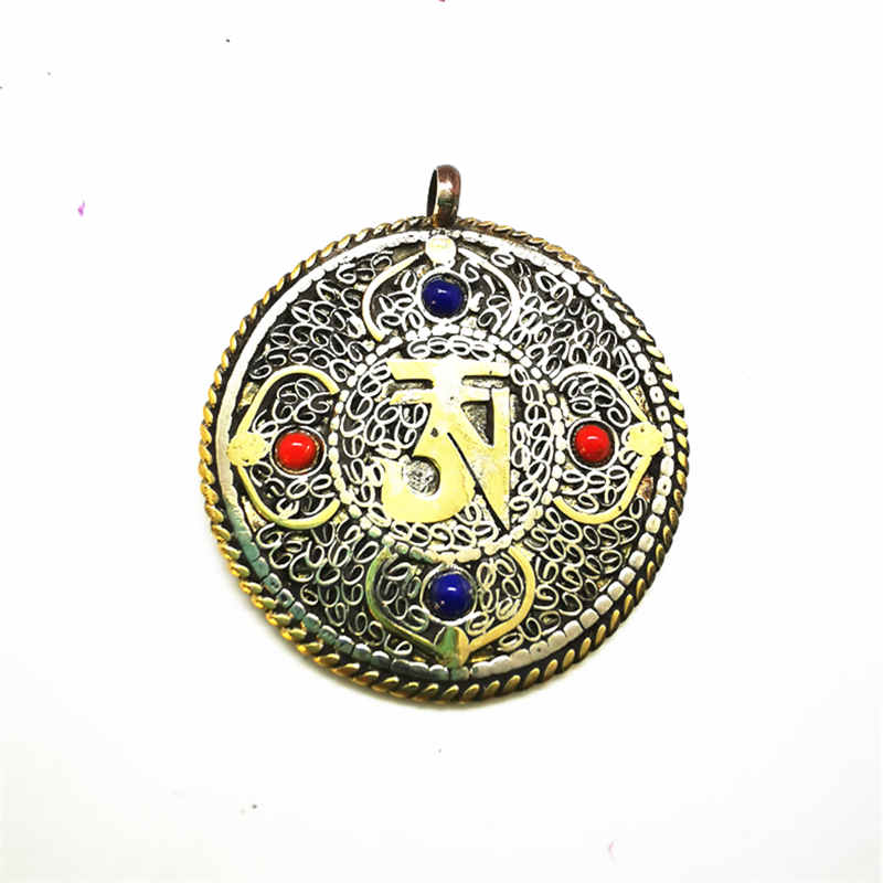 Ethnic Fashion Com - Tibete OM Amuleto Pingentes Joias Tibetanas