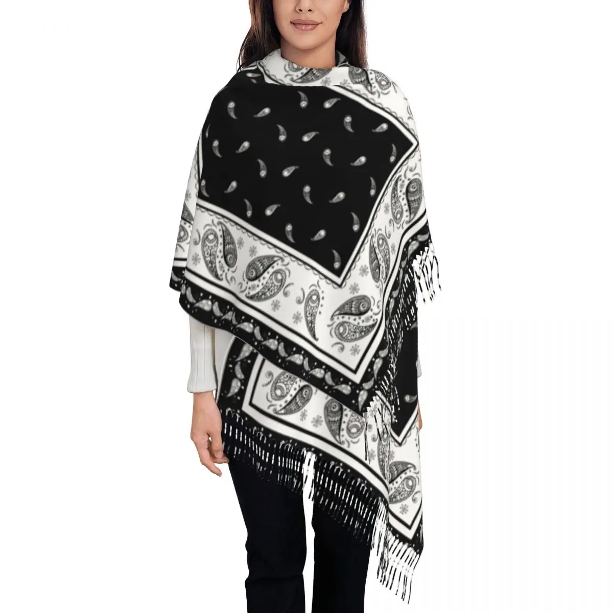 Go Ethnic Fashion - Impressão personalizada étnica boêmia estilo paisley