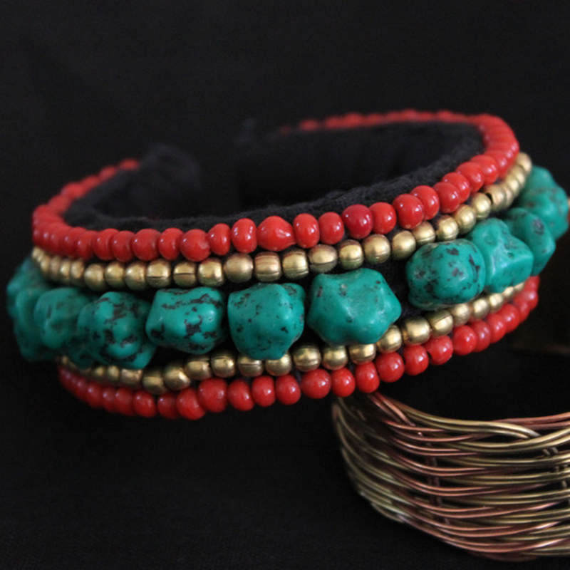 Pulseiras Étnicas Tibetanas Fe - Ethnic Fashion Com avaliação e preço
