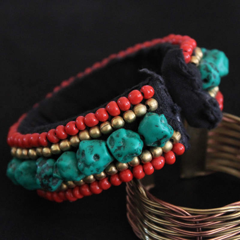 Pulseiras Étnicas Tibetanas Fe - Ethnic Fashion Com avaliação e preço