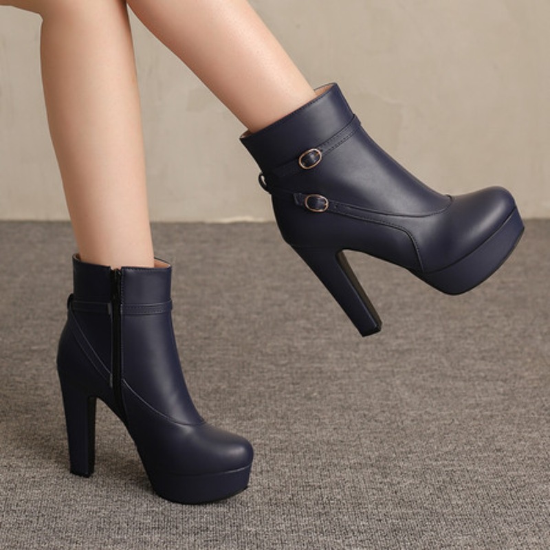 Botas de plataforma de moda fe - Ethnic Fashion For Women avaliação e preço