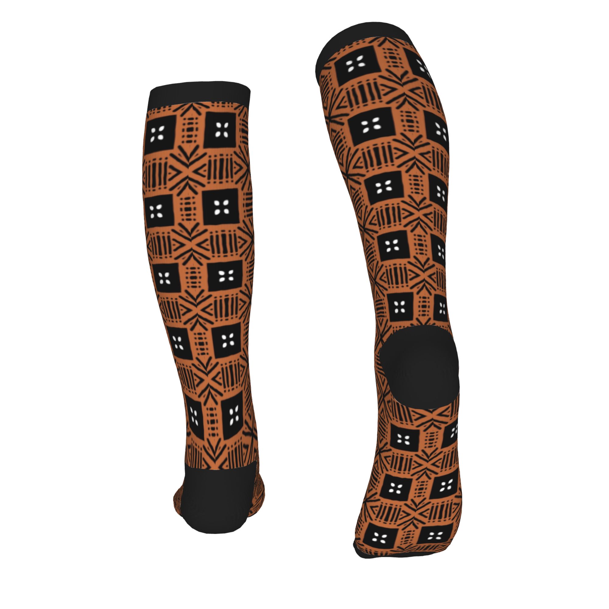 Meias de Compressão Esportivas - Ethnic Fashion Dress avaliação e preço