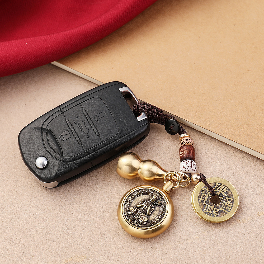 Brass Gourd Pendant Oito Zodía - Ethnic Fashion Co In avaliação e preço
