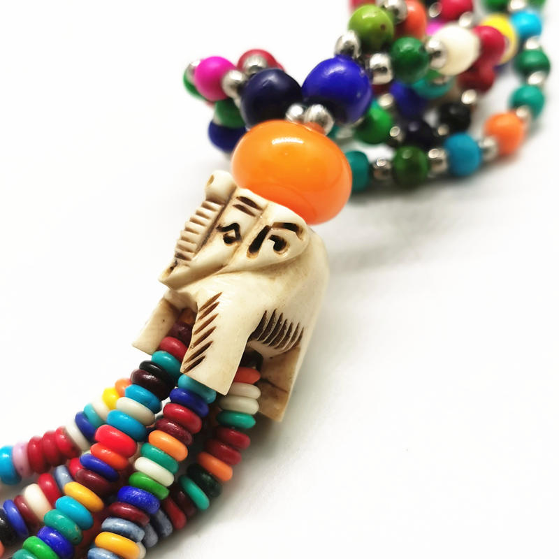 Tibetano Jóias Rainbow Yak Oss - Ethnic Fashion Com avaliação e preço