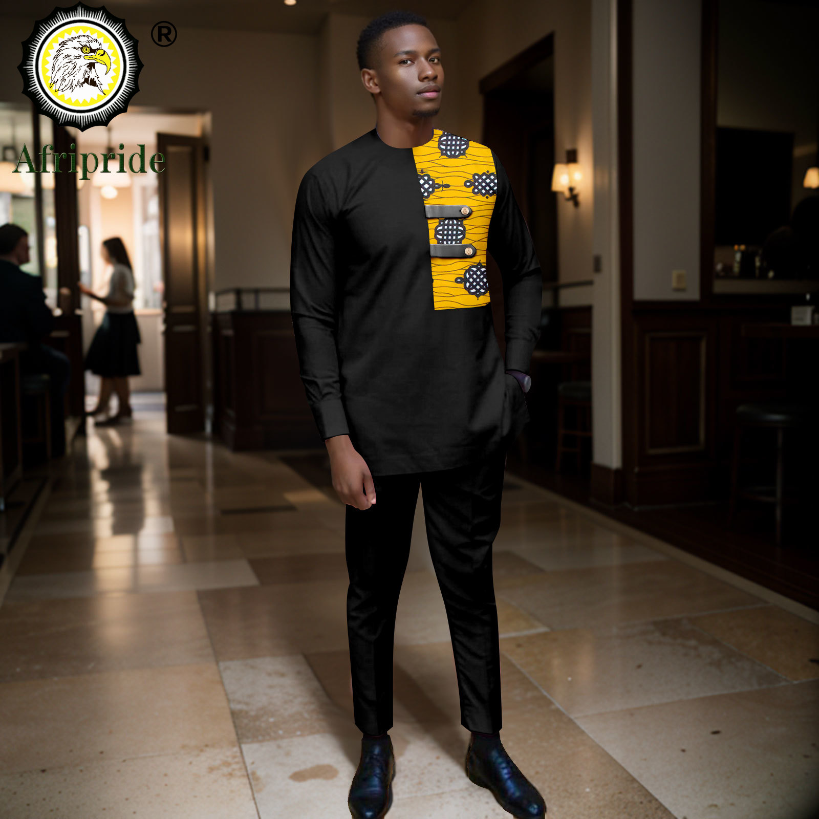 Roupa africana masculina, fato - Dashiki Shirt Men avaliação e preço