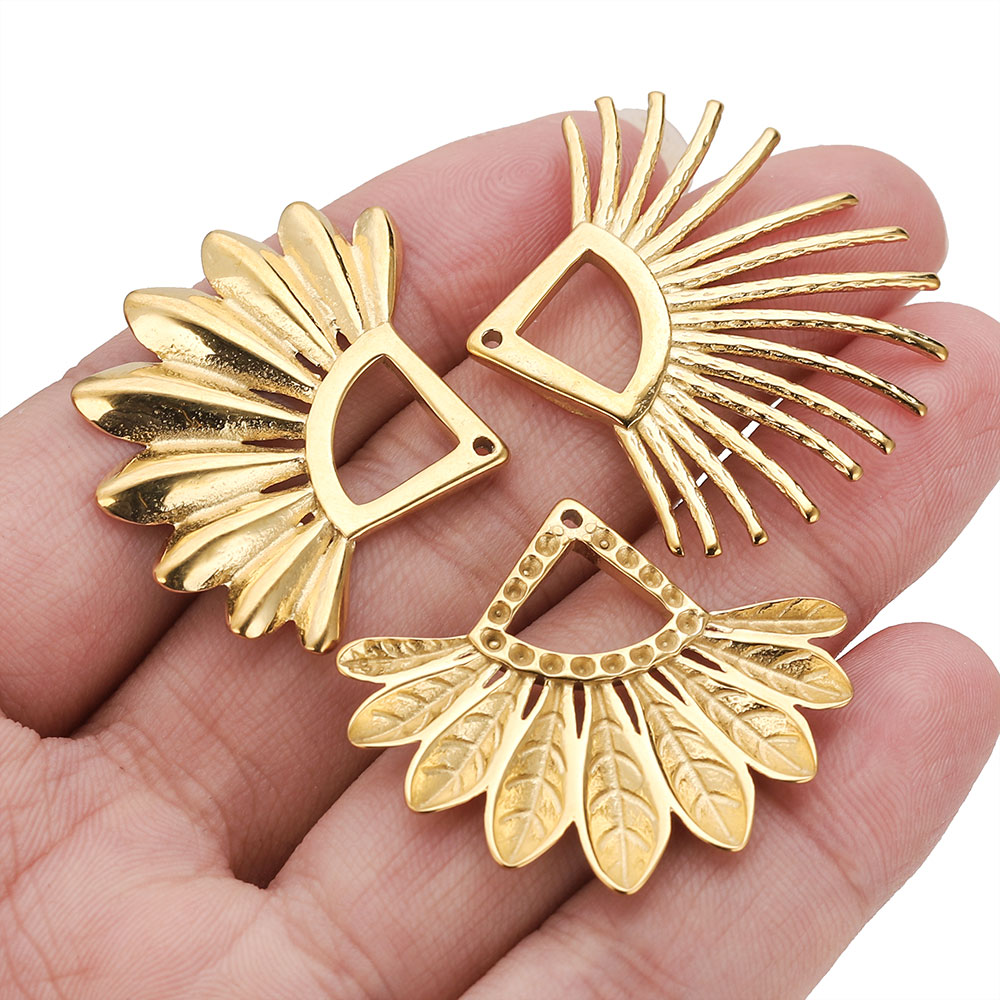 2 pçs de aço inoxidável em for - Ethnic Fashion Jewellery avaliação e preço