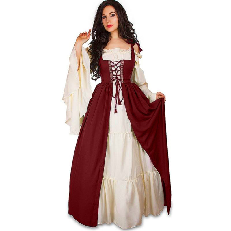 Vestido Medieval Renascentista - Ethnic Fashion Dress avaliação e preço