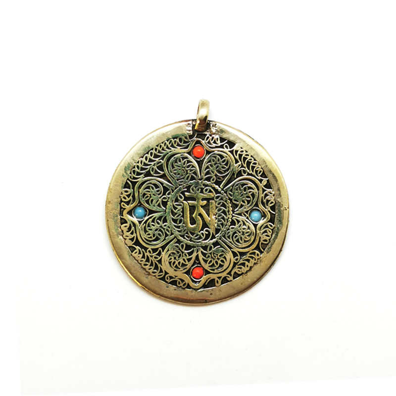Amuleto de Mantras Tibetanos O - Ethnic Fashion Com avaliação e preço