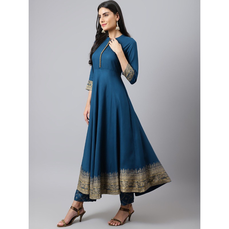 Conjunto de Kurta Feminina Ind - Salwar Kameez Set avaliação e preço