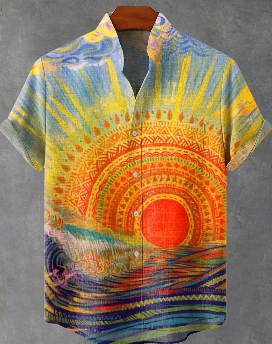 Novo estilo étnico pôr do sol  - Ethnic Fast Fashion avaliação e preço