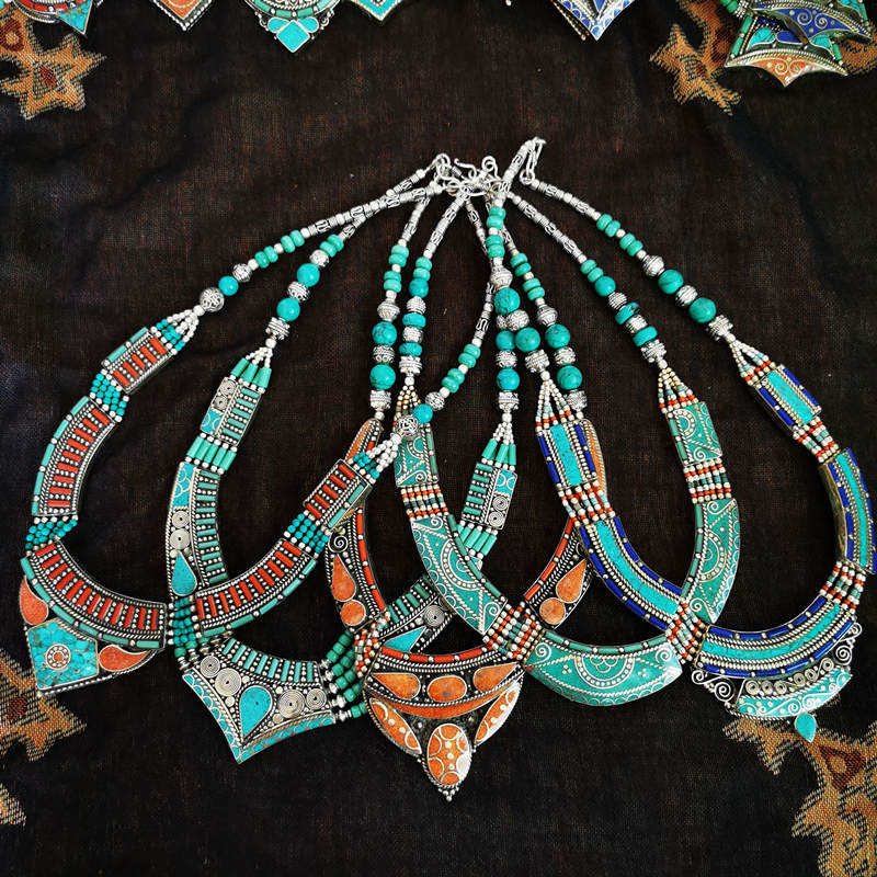 Boho vintage colares coleção c - Ethnic Fashion Com avaliação e preço