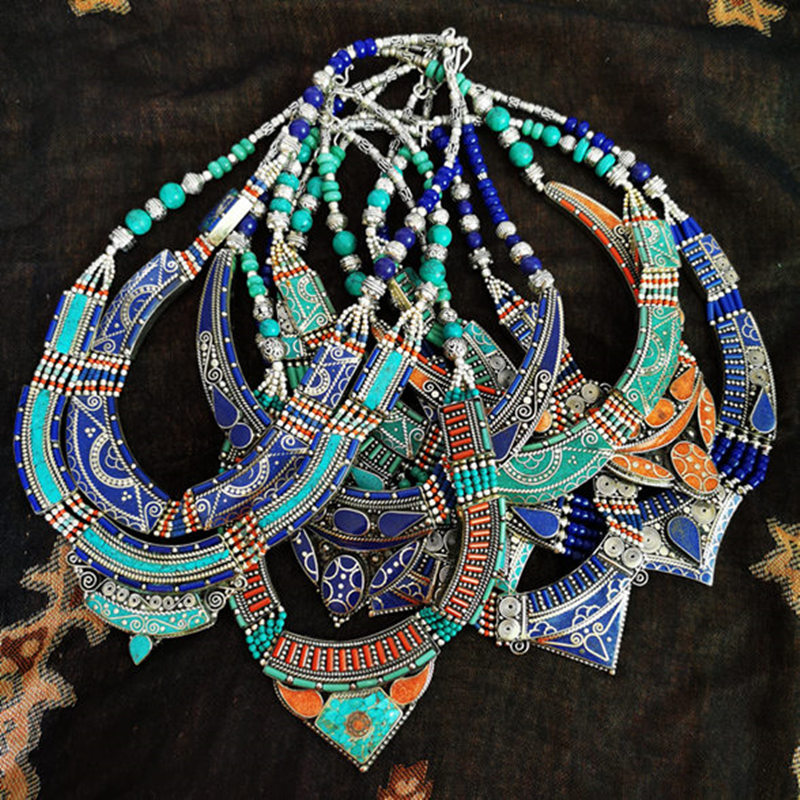 Boho vintage colares coleção c - Ethnic Fashion Com avaliação e preço