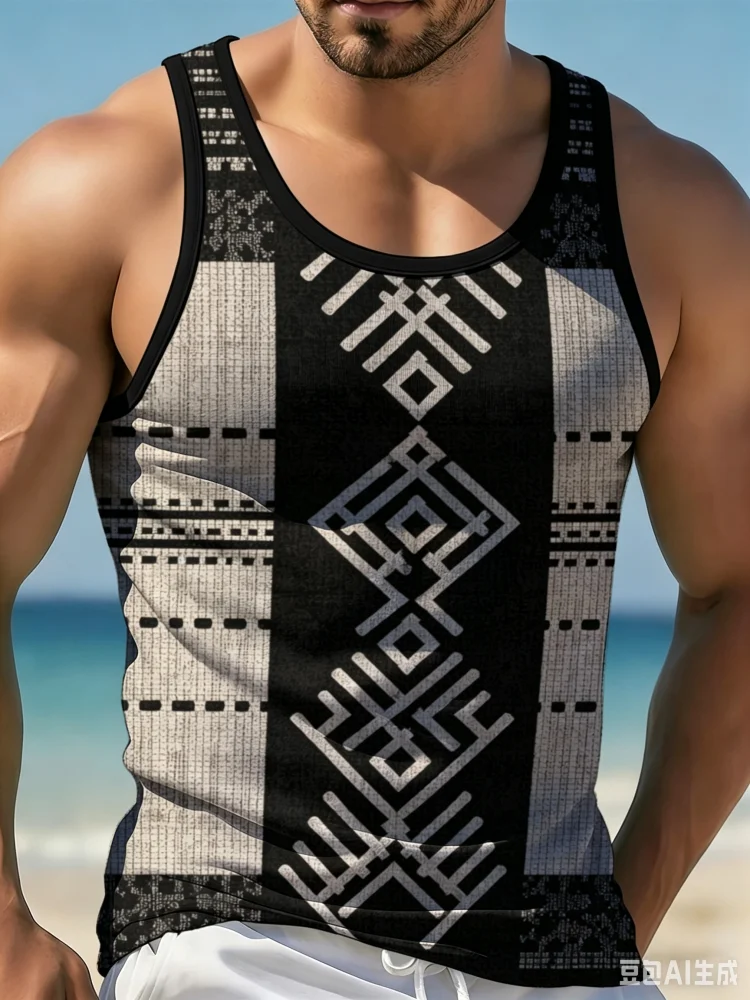 Colete Masculino Vintage Étnic - Men'S Ethnic Fashion Trends avaliação e preço