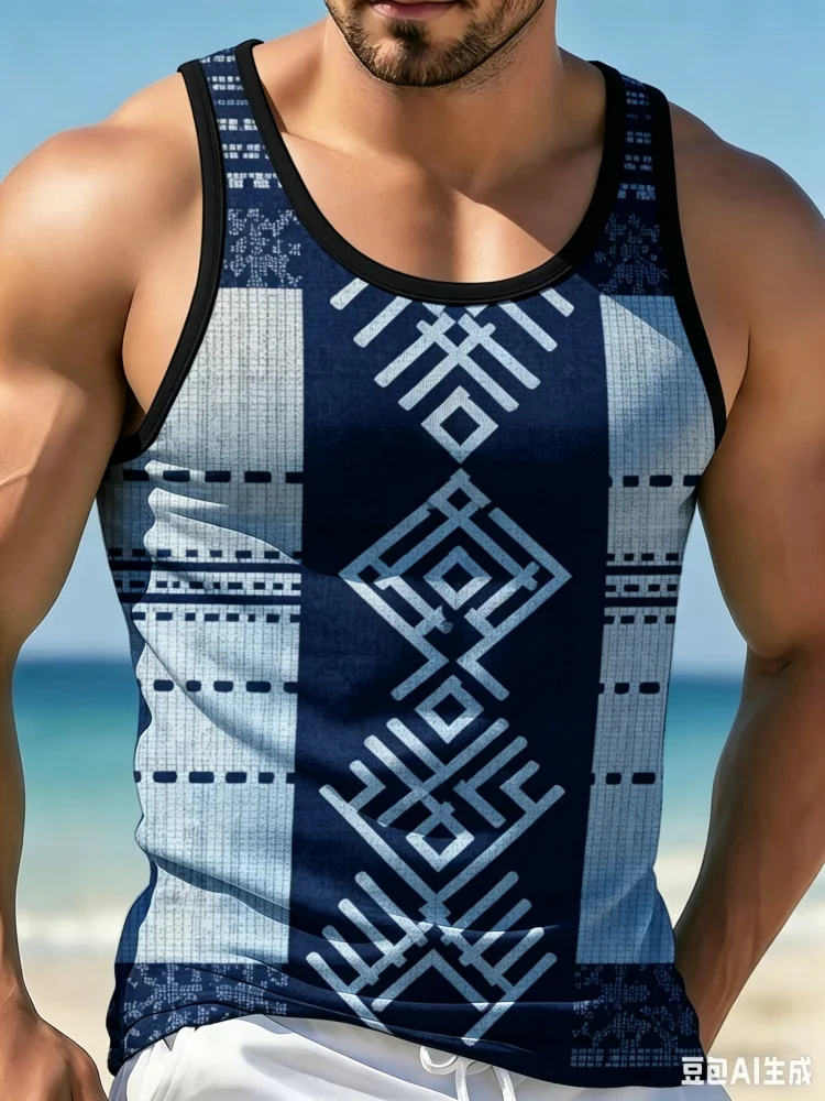 Colete Masculino Vintage Étnic - Men'S Ethnic Fashion Trends avaliação e preço
