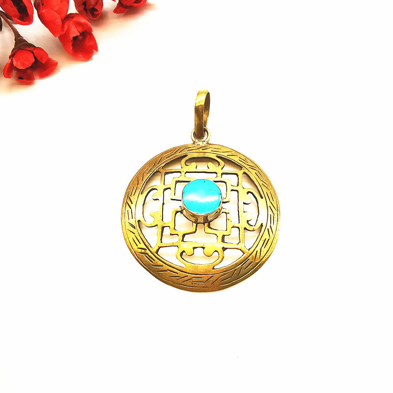Joias Tibetanas Mandala Amulet - Ethnic Fashion Com avaliação e preço