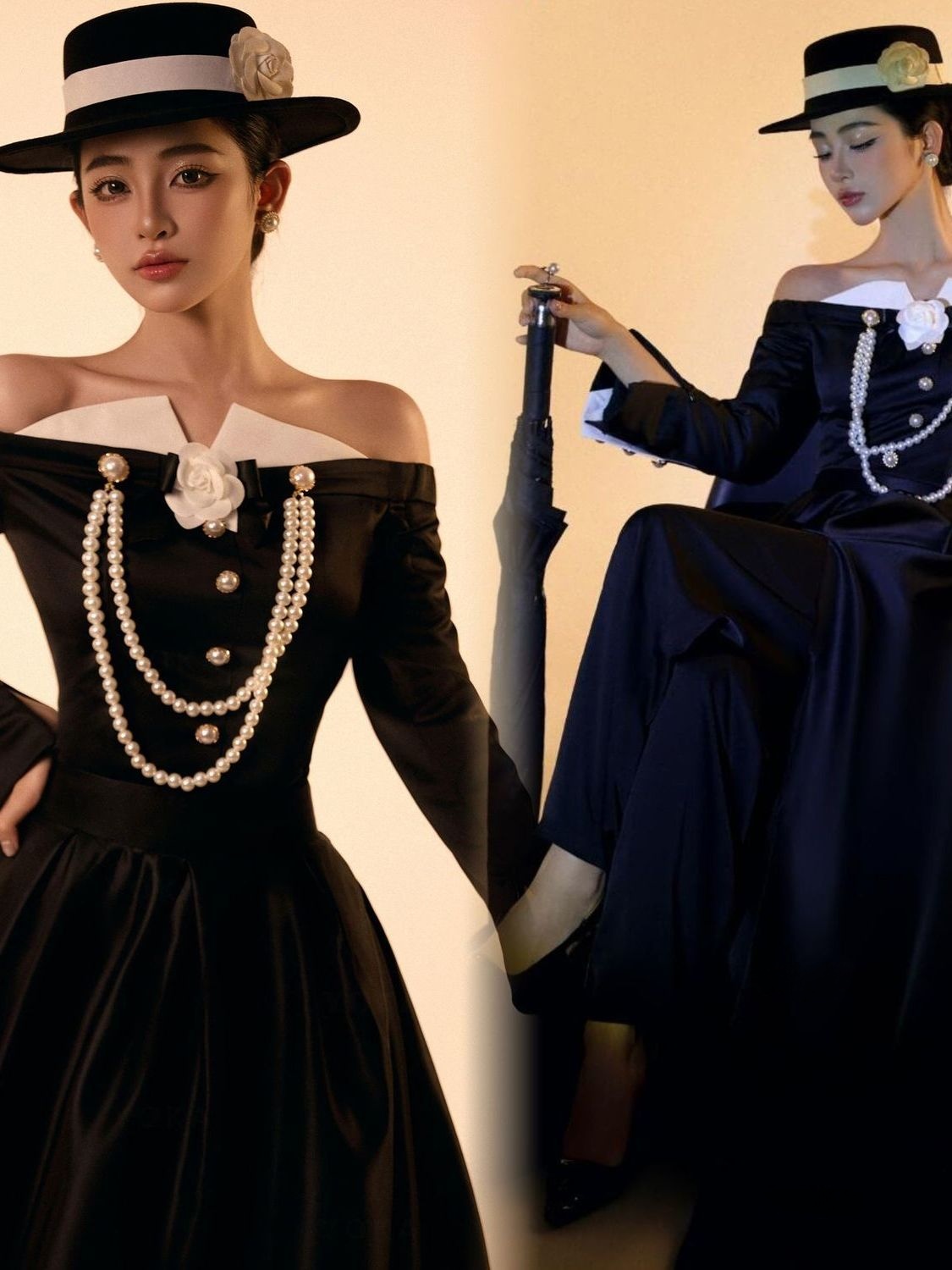 Vestido Vintage Hepburn Preto  - Ethnic Fashion Studio avaliação e preço