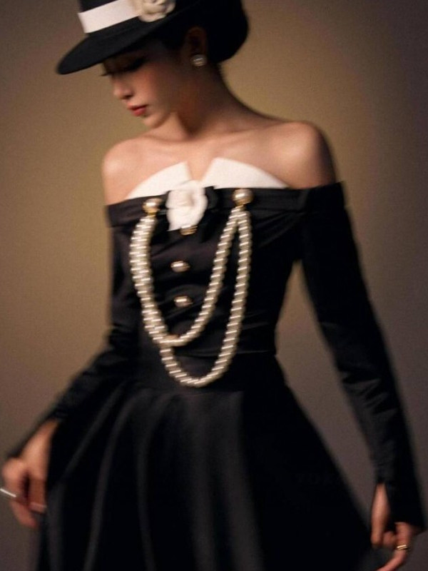 Vestido Vintage Hepburn Preto  - Ethnic Fashion Studio avaliação e preço