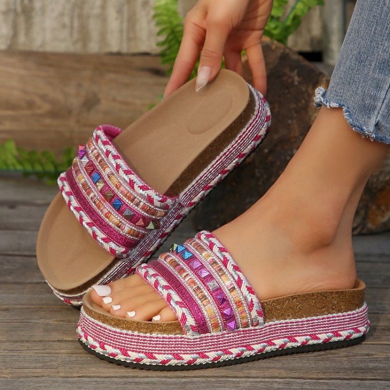 Sandálias Femininas Boêmias da - Ethnic Fashion For Women avaliação e preço