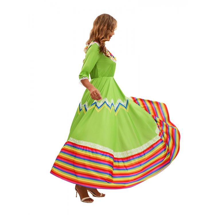 Vestido de Dança Étnica Femini - Ethnic Fashion Trends 2025 avaliação e preço