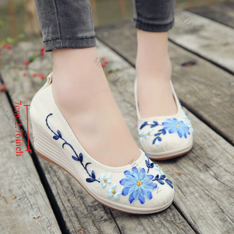 Sapatos Femininos Confortáveis - Ethnic Fashion For Women avaliação e preço
