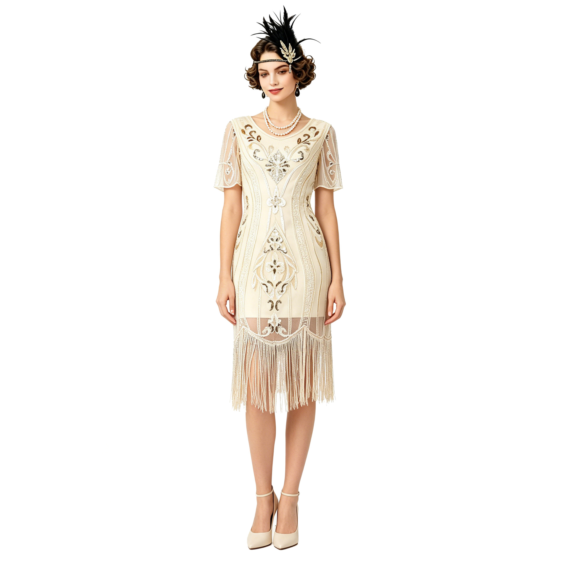 Novo Vestido Vintage com Lante - Ethnic Fashion Dress avaliação e preço