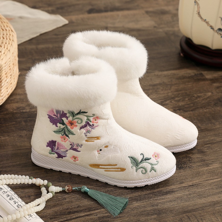 Moda botas de inverno sapatos  - Winter Ethnic Fashion For Women avaliação e preço