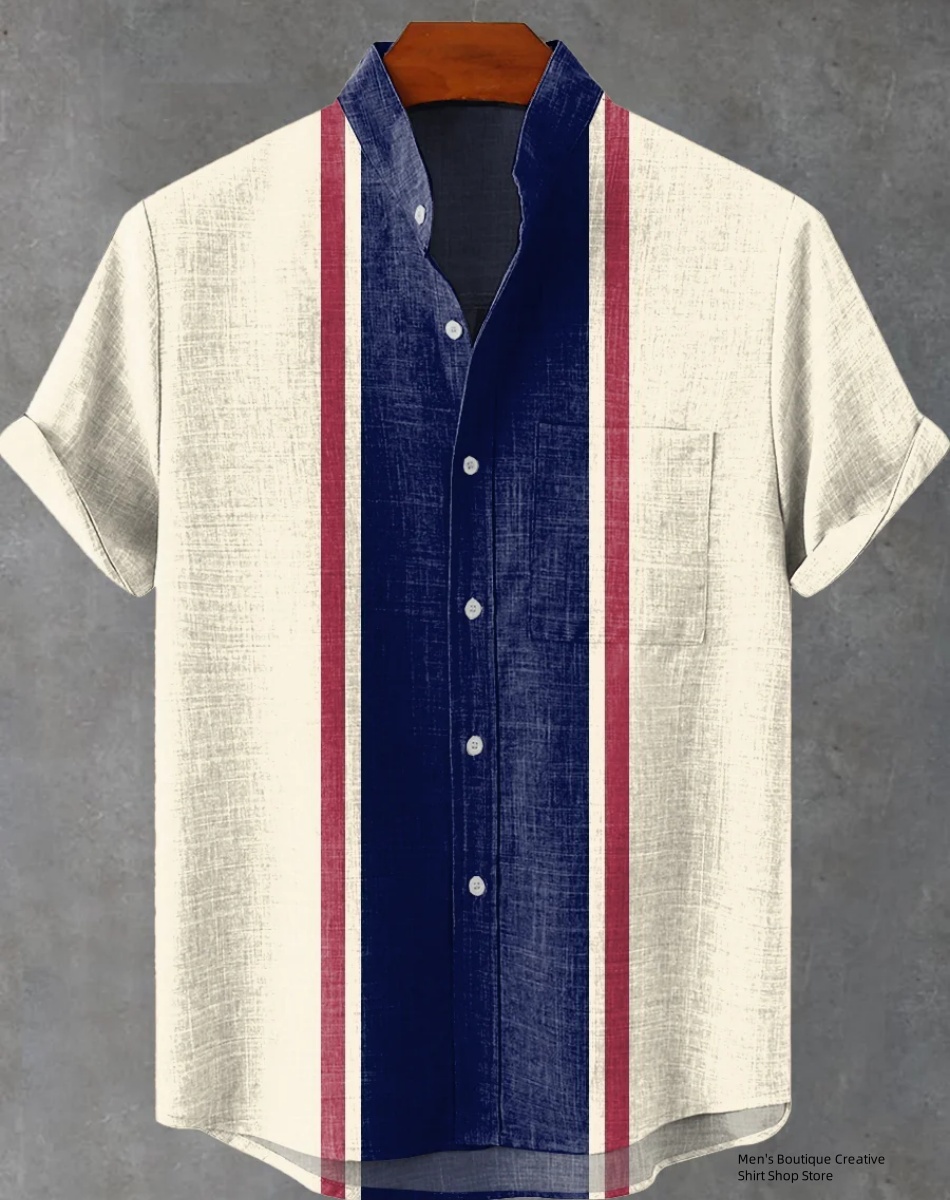 Novo linho masculino 3d padrão - Ethnic Fast Fashion avaliação e preço