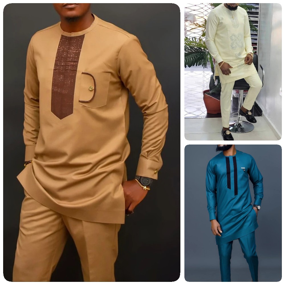 Roupas dashiki de manga compri - Dashiki Shirt Men avaliação e preço