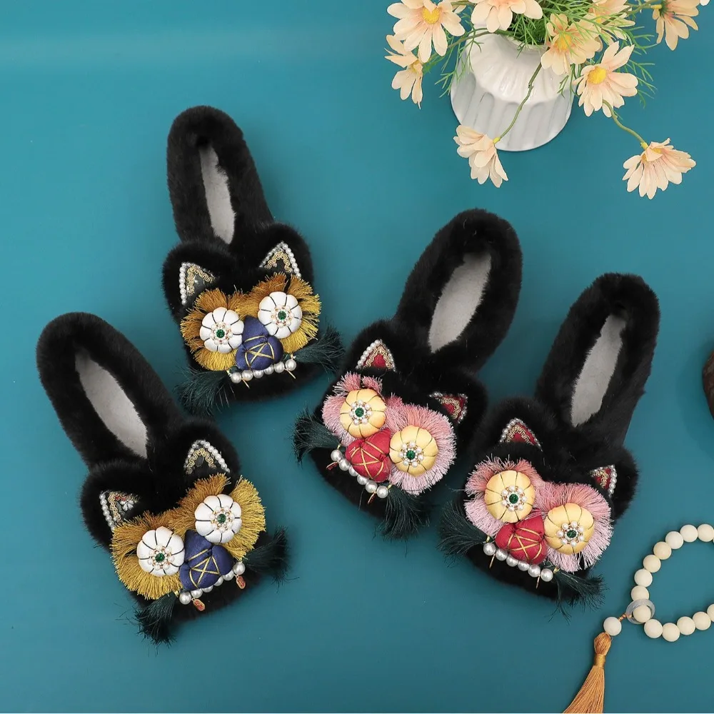 Moda estilo étnico sapatos de  - Winter Ethnic Fashion For Women avaliação e preço