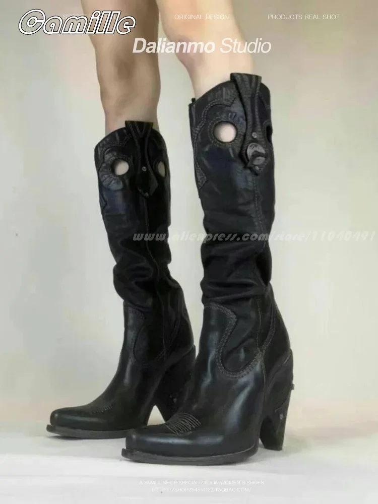 2025 Botas sexy plissadas all- - Ethnic Fashion For Women avaliação e preço