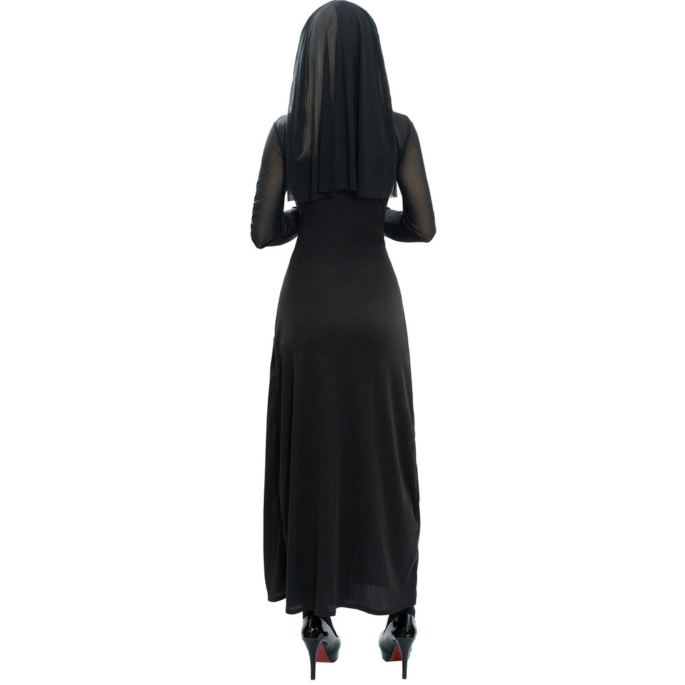 Vestido de Fantasia de Freira  - Ethnic Fashion Dress avaliação e preço