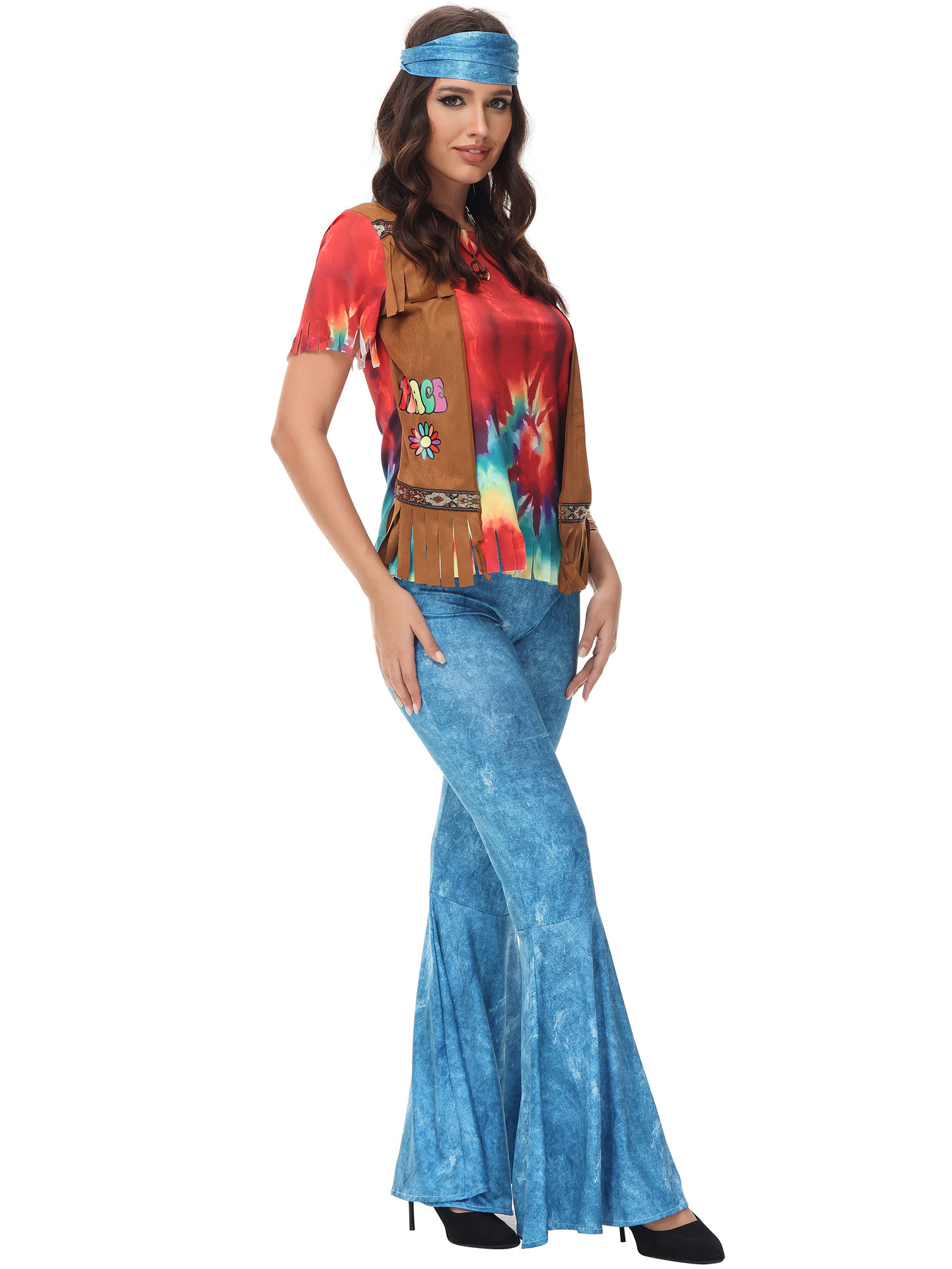 Fantasia de Performance Disco, - Fashion Show Ethnic Wear avaliação e preço