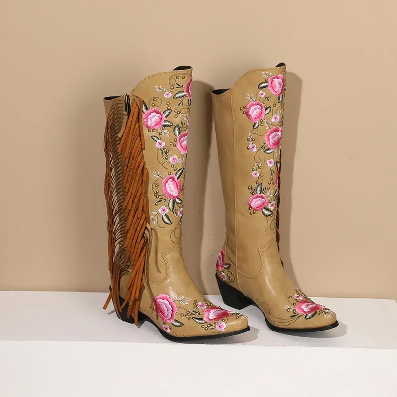 Moda bordado flor ocidental jo - Ethnic Fashion For Women avaliação e preço