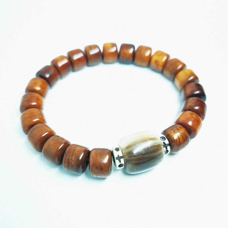 Pulseira tibetana elástica cor - Ethnic Fashion Com avaliação e preço