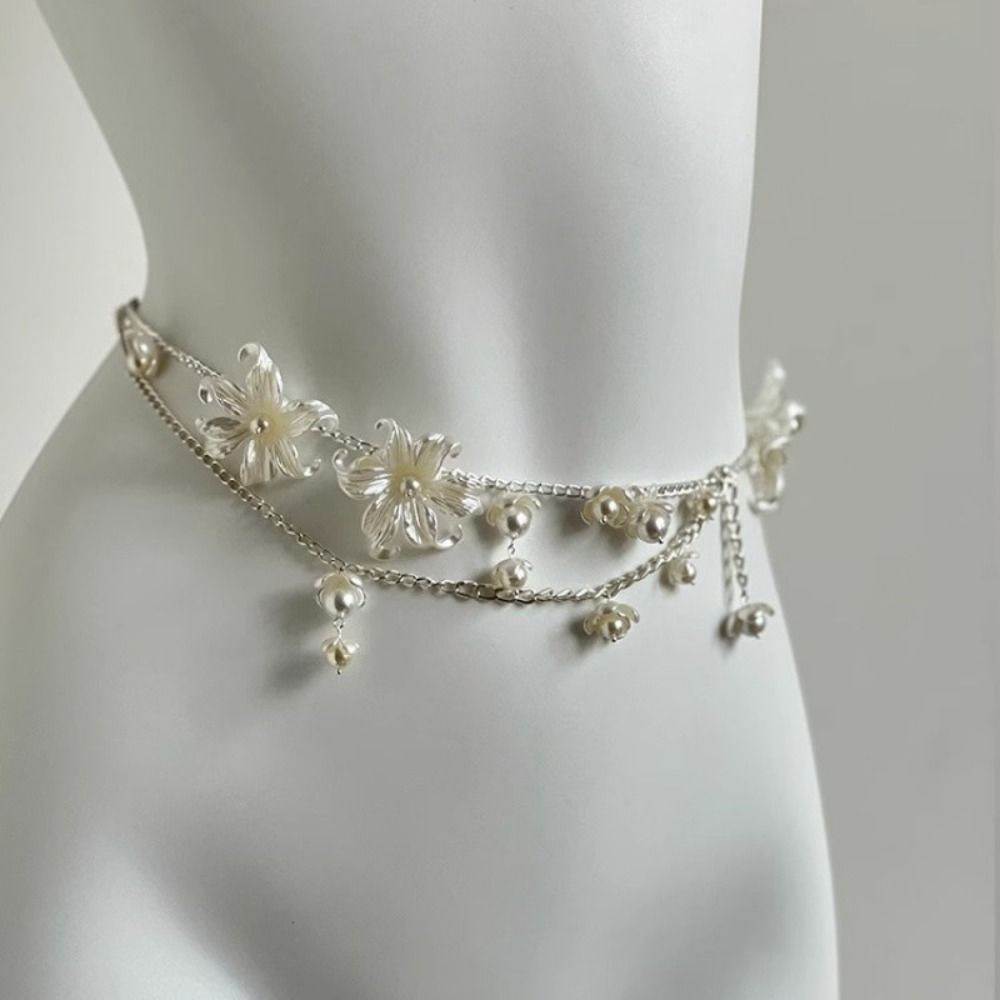 Moda elegante pérola cintura c - Ethnic Fashion Jewellery avaliação e preço