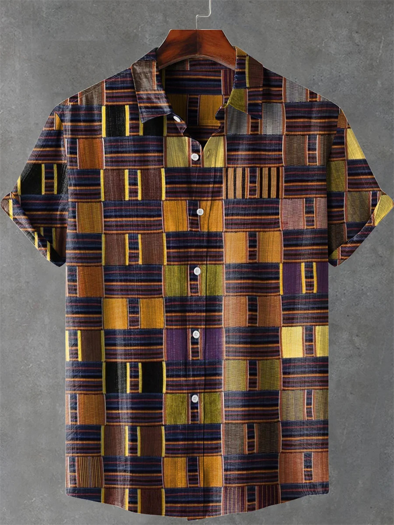 Camisa de linho masculina vint - Ethnic Fashion World avaliação e preço