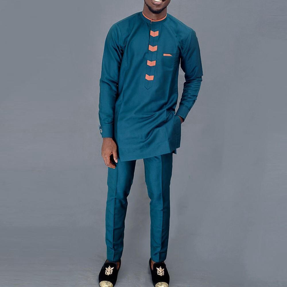 Trajes completos tradicionais  - Dashiki Shirt Men avaliação e preço