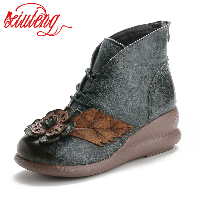 Xiuteng nova moda de couro gen - Winter Ethnic Fashion For Women avaliação e preço